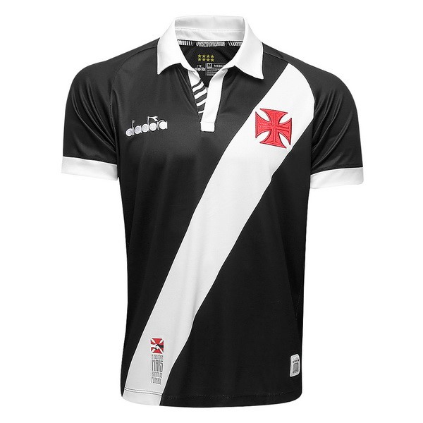 Tailandia Camiseta Vasco da Gama Diadora 1ª Kit 2019 2020 Negro